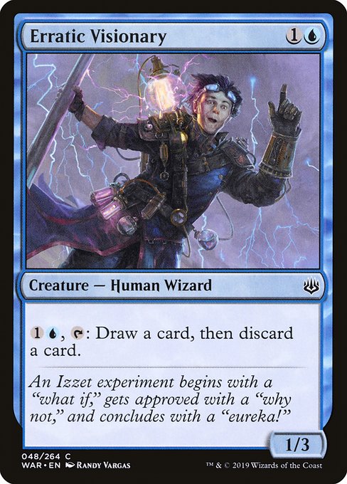WAR: Erratic Visionary (Foil)