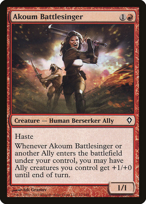 WWK: Akoum Battlesinger