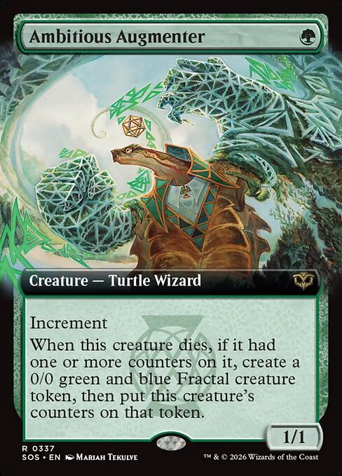 SOS: Ambitious Augmenter (Extended Art)