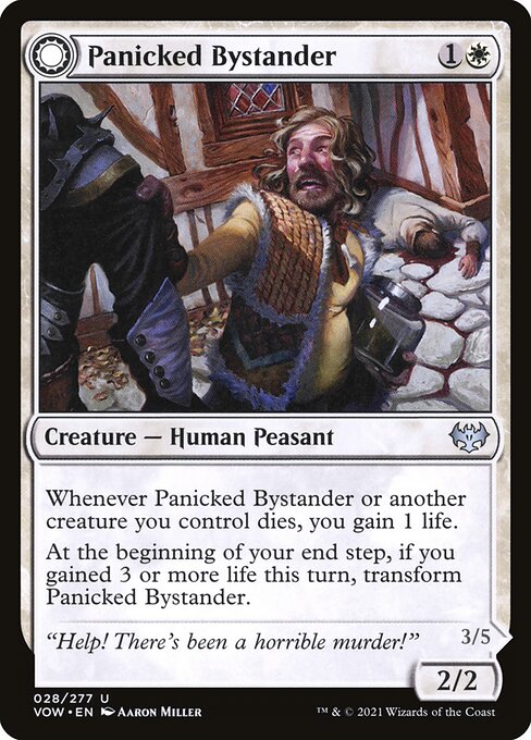 VOW: Panicked Bystander (Foil)