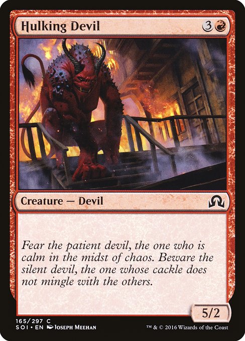 SOI: Hulking Devil (Foil)