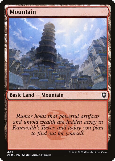 CLB: Mountain (465) (Foil)
