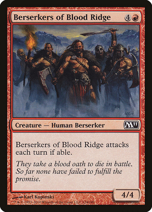 M11: Berserkers of Blood Ridge (Foil)
