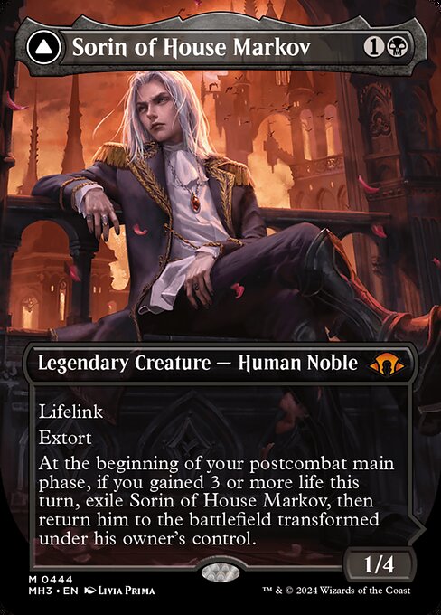 MH3: Sorin of House Markov (Borderless) (Foil)