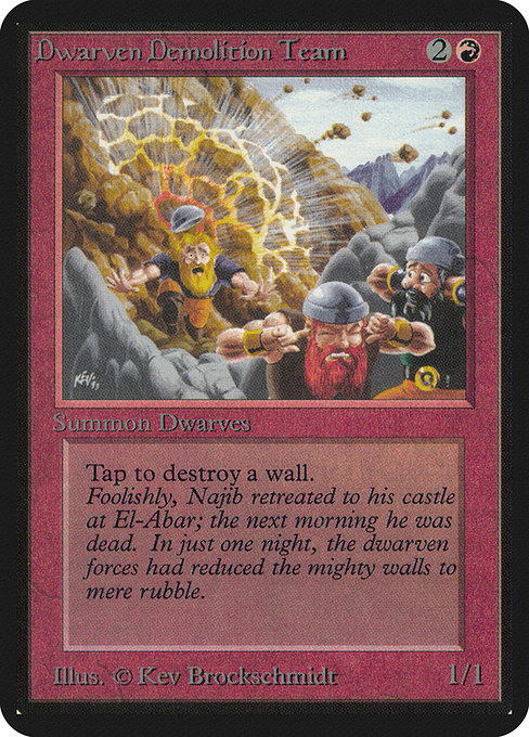 LEA: Dwarven Demolition Team