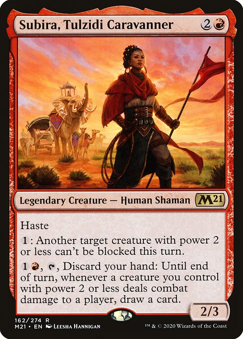 M21: Subira, Tulzidi Caravanner