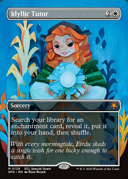 SPG: Idyllic Tutor (Borderless) (Foil)