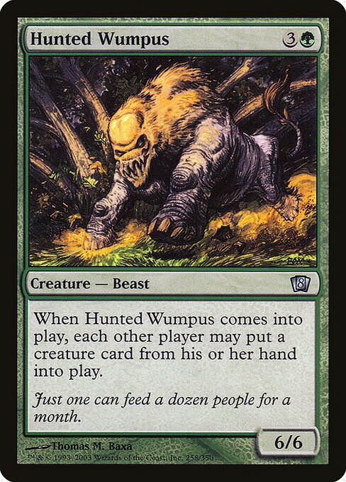 8ED: Hunted Wumpus (Foil)