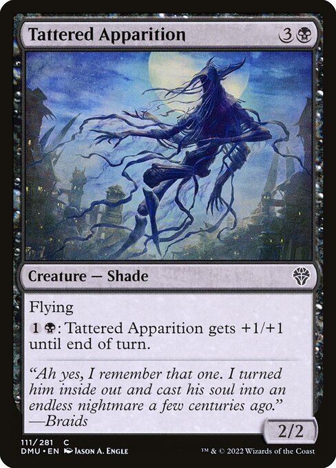 DMU: Tattered Apparition (Foil)