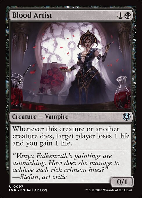 INR: Blood Artist