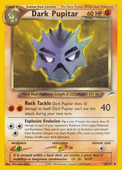 Dark Pupitar 038/105 Unlimited Neo Destiny