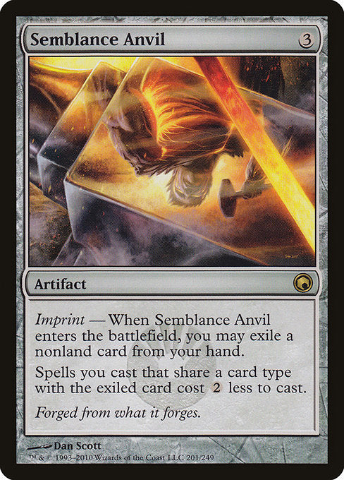 SOM: Semblance Anvil (Foil)