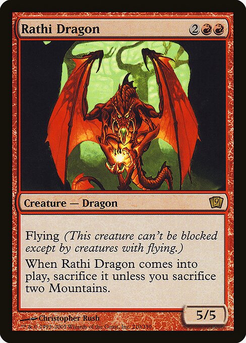 9ED: Rathi Dragon (Foil)