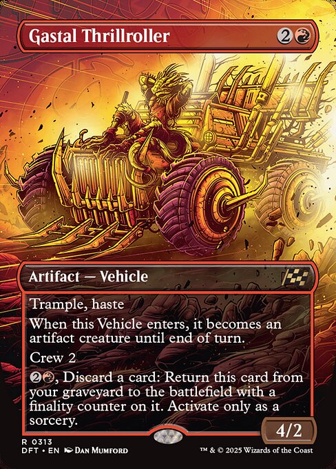 DFT: Gastal Thrillroller (Borderless)