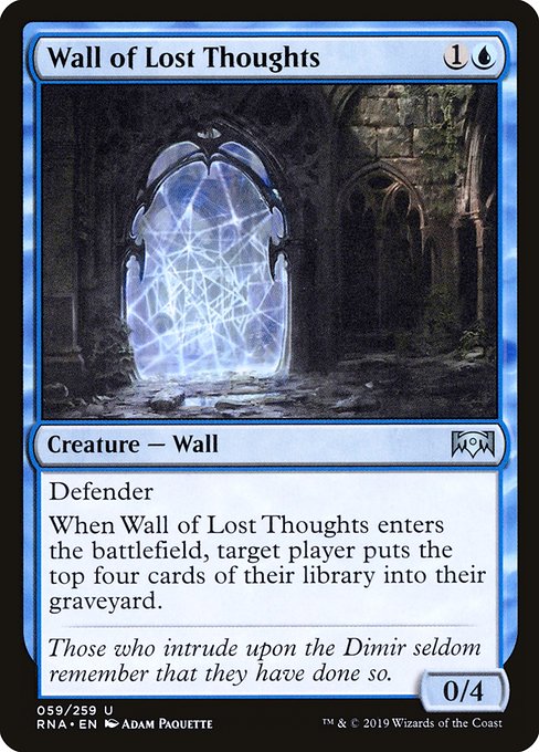 RNA: Wall of Lost Thoughts