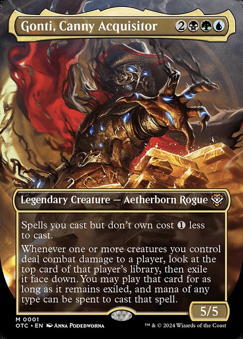 OTC: Gonti, Canny Acquisitor (Borderless) (Foil)
