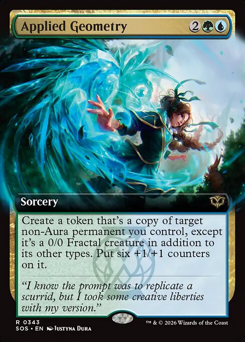 SOS: Applied Geometry (Extended Art)