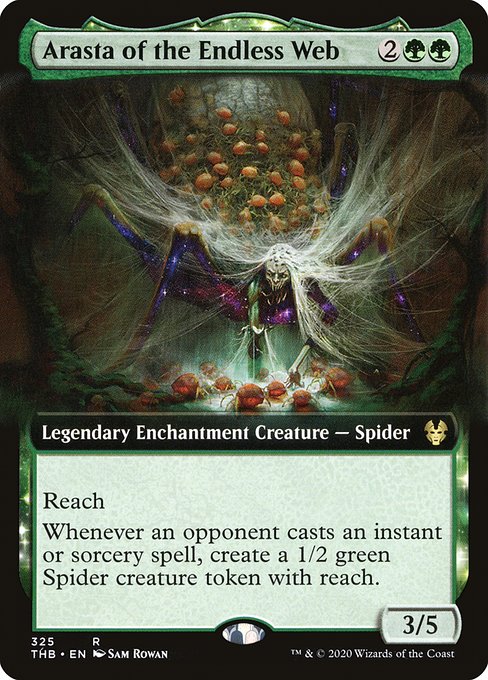 THB: Arasta of the Endless Web (Extended Art) (Foil)