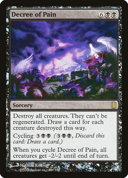 CM1: Decree of Pain (Foil)