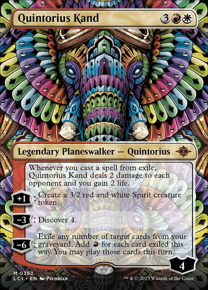 Quintorius Kand (0352) (Borderless) [Foil] :: LCI