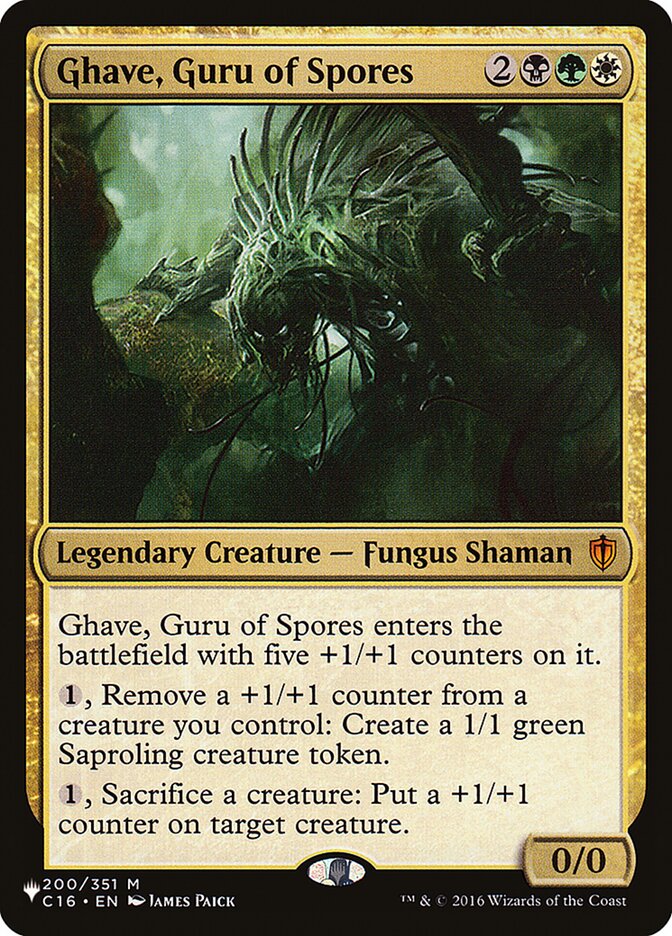 Ghave, Guru of Spores :: PLIST