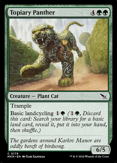 MKM: Topiary Panther (Foil)