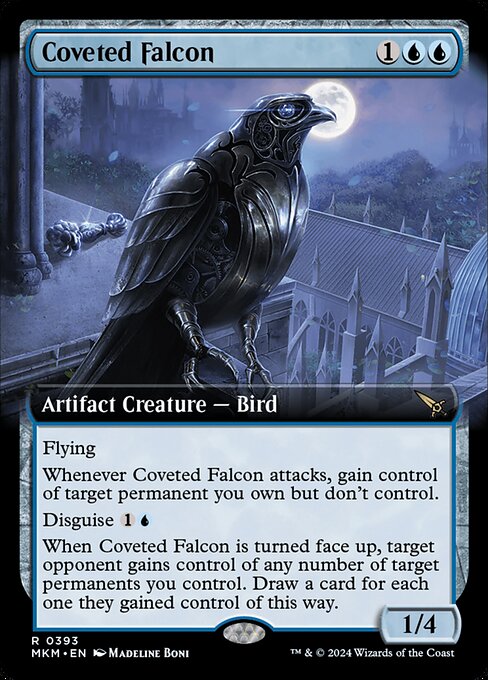 MKM: Coveted Falcon (Extended Art) (Foil)