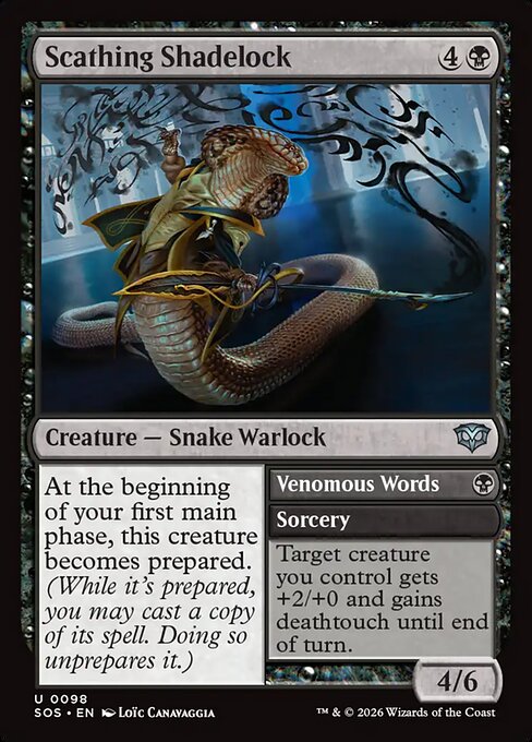 SOS: Scathing Shadelock