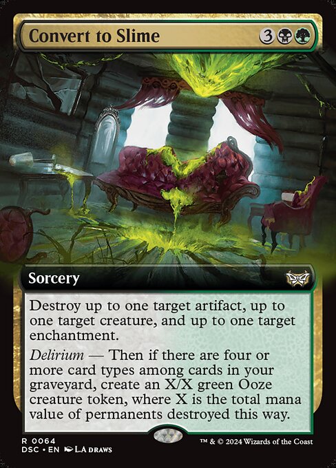 DSC: Convert to Slime (Extended Art) (Foil)