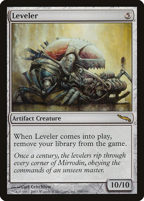 MRD: Leveler