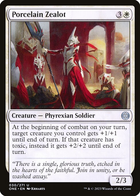ONE: Porcelain Zealot (Foil)
