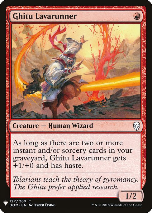 PLST: Ghitu Lavarunner