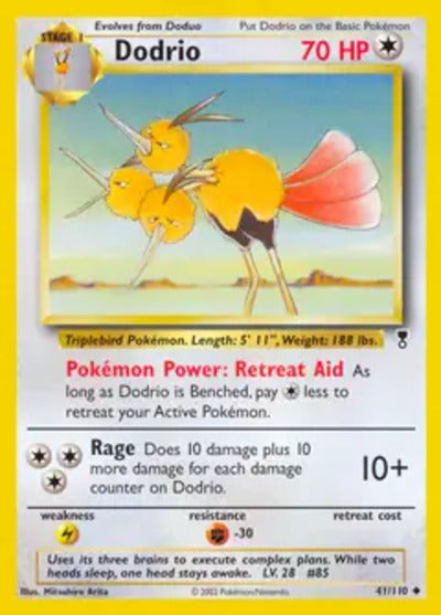 Dodrio 041/110 Unlimited Legendary Collection