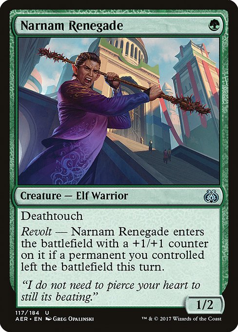 AER: Narnam Renegade (Foil)