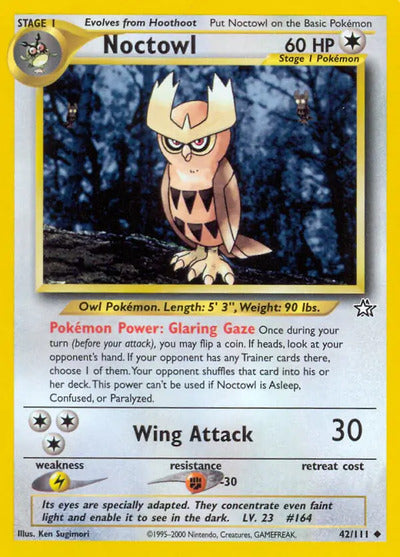 Noctowl 042/111 Unlimited Neo Genesis