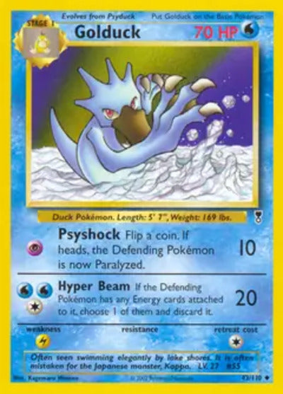 Golduck 043/110 Unlimited Legendary Collection