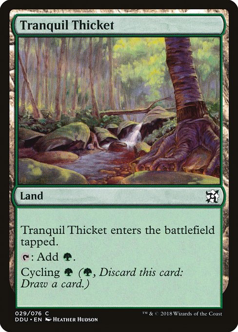 DDU: Tranquil Thicket