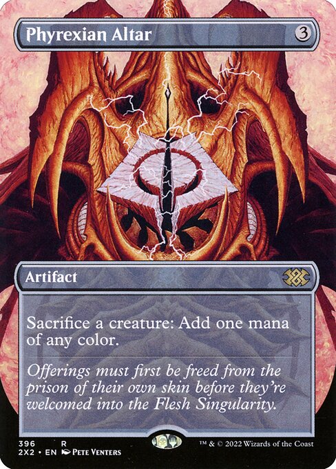 2X2: Phyrexian Altar (Borderless) (Foil)