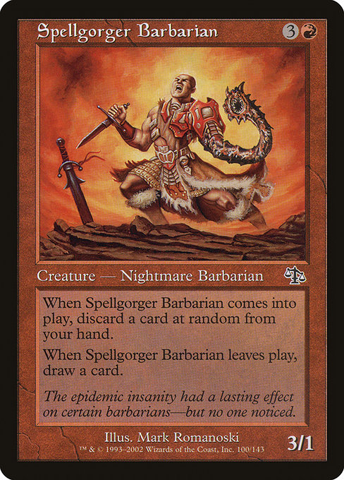 JUD: Spellgorger Barbarian (Foil)