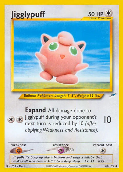Jigglypuff 044/105 Unlimited Neo Destiny