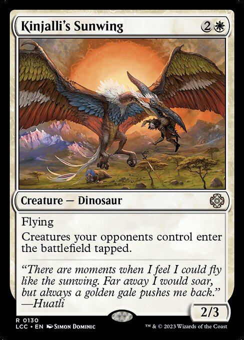 LCC: Kinjalli's Sunwing