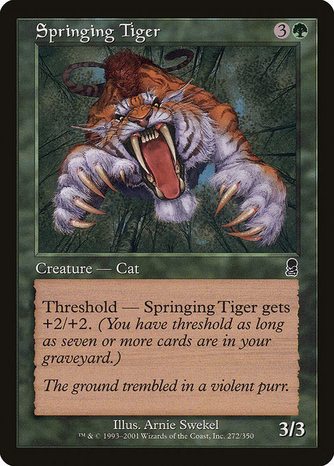 ODY: Springing Tiger (Foil)