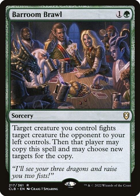 CLB: Barroom Brawl (Foil)