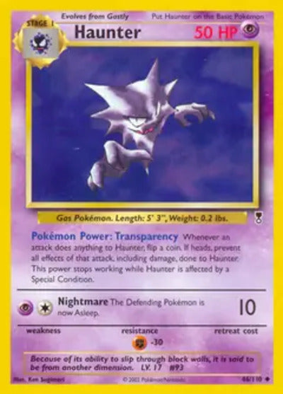 Haunter 046/110 Unlimited Legendary Collection