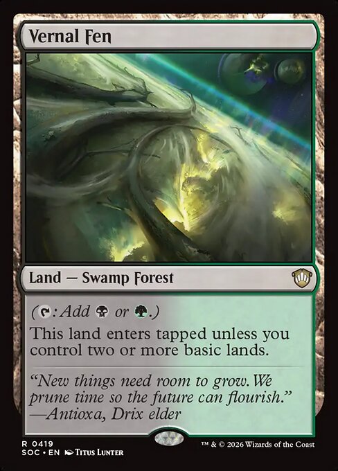 SOC: Vernal Fen