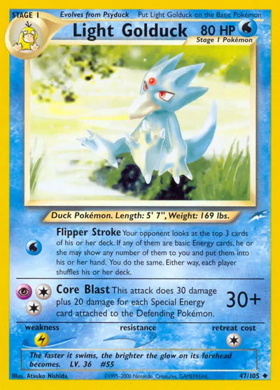 Light Golduck 047/105 Unlimited Neo Destiny