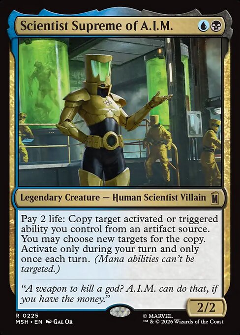 MSH: Scientist Supreme of A.I.M.