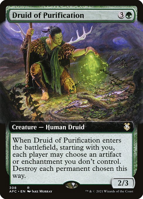AFC: Druid of Purification (Extended Art)