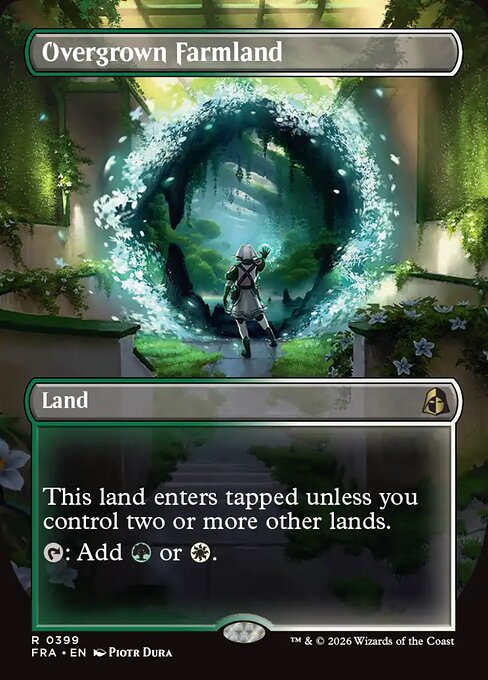 FRA: Overgrown Farmland (Borderless) (Foil)