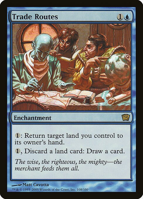 9ED: Trade Routes (Foil)